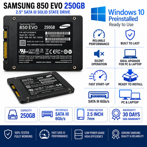 Samsung ssd 850 evo 250gb - samsung,