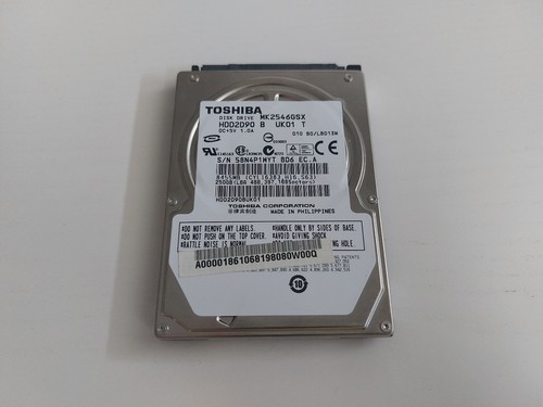 Toshiba hdd mk2546gsx - toshiba, 2,5