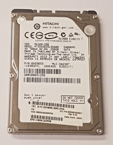 250 sata hitachi - 250,