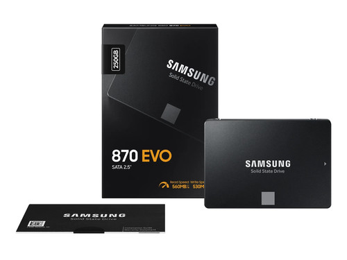 Samsung ssd 870 evo 250gb - ssd,