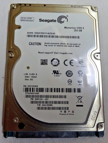 Seagate st9250315as - ***,