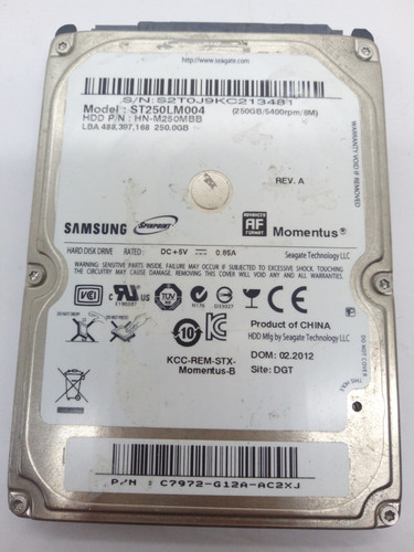 Samsung st250lm004 250gb - samsung, **st250lm004**