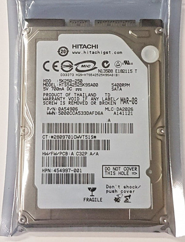 250 sata hitachi - 250, gb
