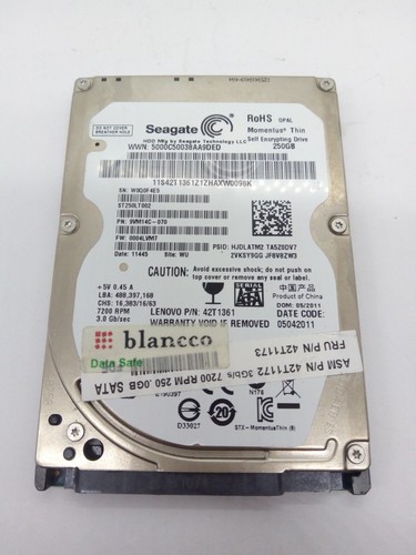 Seagate st250lt002 250gb - **st250lt002**,