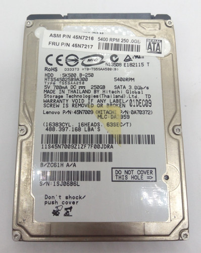 Hitachi hts545025b9a300 250 - *hts545025b9a300*,
