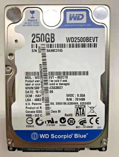 250 sata notebook - sata,