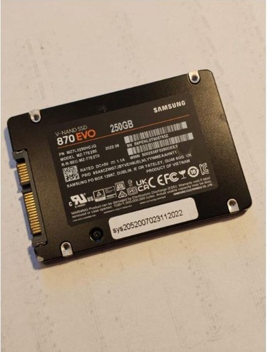 Samsung 870 evo 250 - evo, ssd
