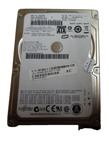 250 sata fujitsu - gb,