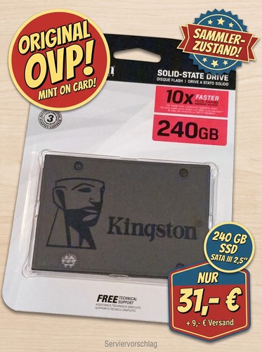 Mint card kingston a400 - on,