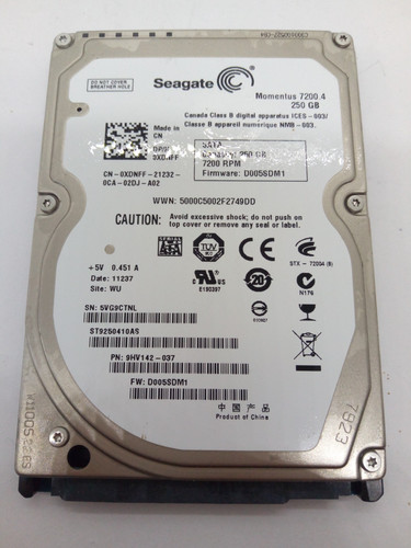 Seagate st9250410as 250gb - seagate,