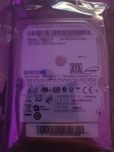 250 sata samsung spinpoint - gb,