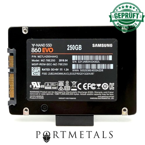 Ssd 250gb 860 - evo, samsung