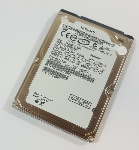 Hitachi 5k500 250gb sata - 5k500, 2,5"